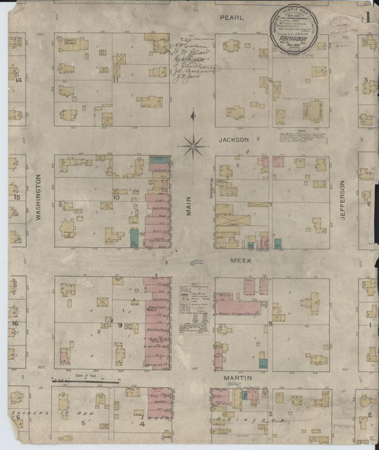 Sanborn Fire Insurance Map from Abingdon, Knox County, Illinois. (1893) – Map View