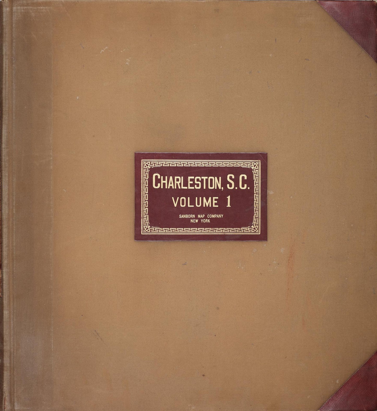 Sanborn Fire Insurance Map from Charleston, Charleston County, South Carolina (1951), Sheet #0001 - Historic Sanborn Fire Insurance Map Print, vintage old map wall art, antique decor, genealogy gift, South Carolina South Carolina map