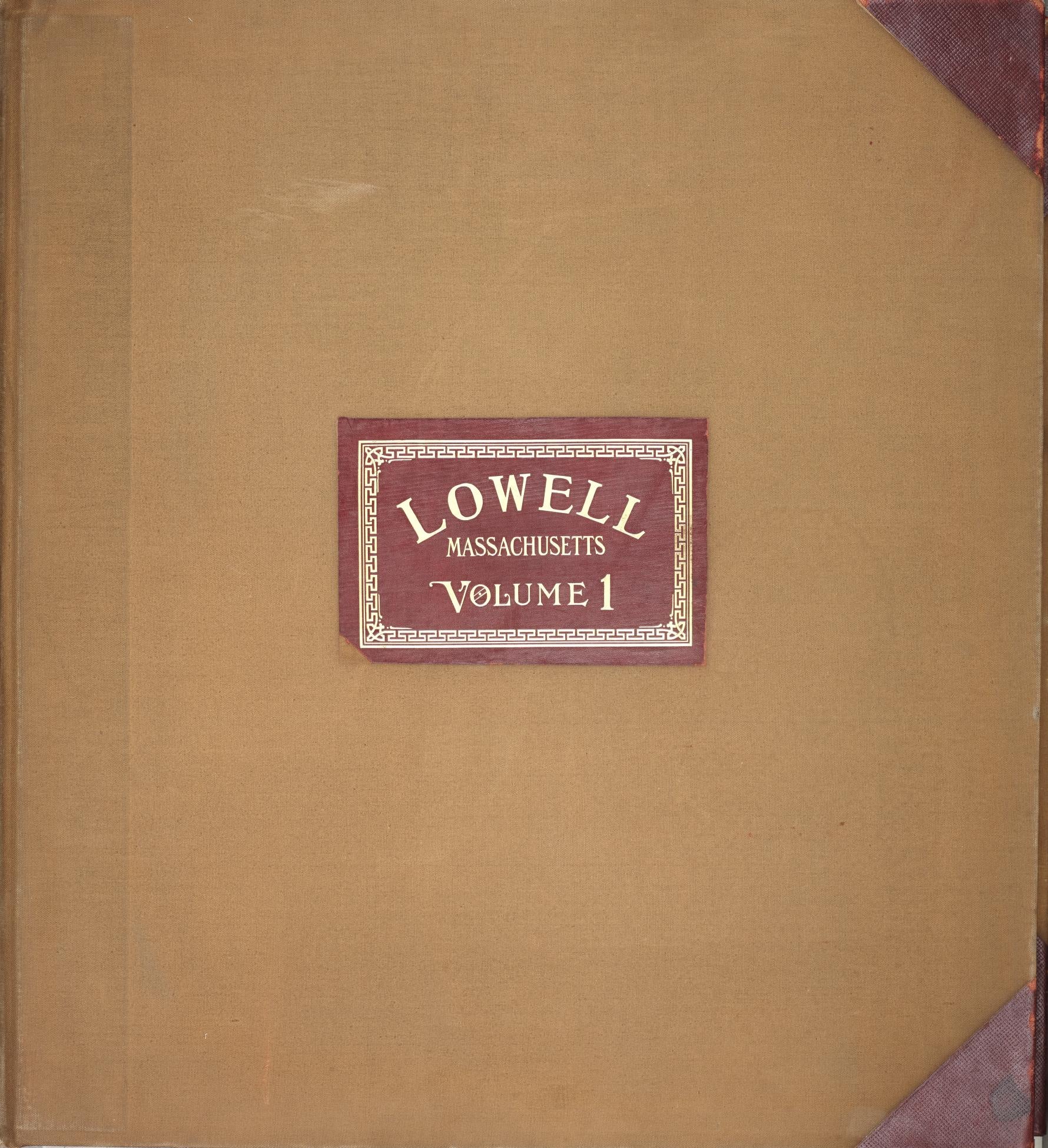 Sanborn Fire Insurance Map from Lowell, Middlesex County, Massachusetts (1950), Sheet #0001 - Complete Map Set gallery image, historic Sanborn map, vintage wall art, Massachusetts Massachusetts