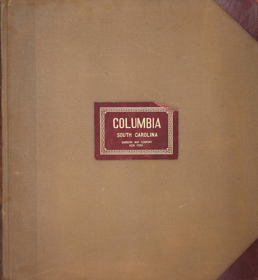 Sanborn Fire Insurance Map from Columbia, Richland County, South Carolina (1950), Sheet #0001 - Complete Map Set gallery image, historic Sanborn map, vintage wall art, South Carolina South Carolina
