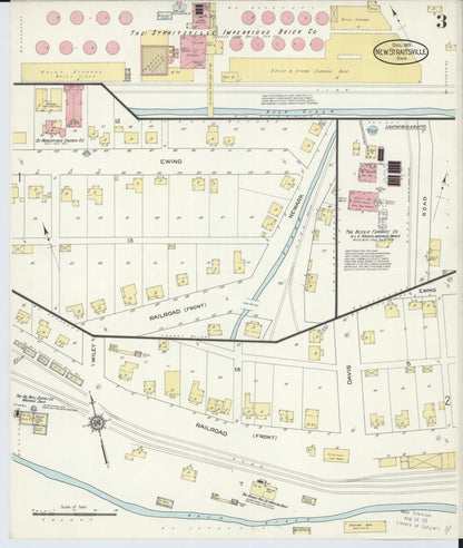 Sanborn Fire Insurance Map from New Straitsville, Perry County, Ohio (1913), Sheet #0003
