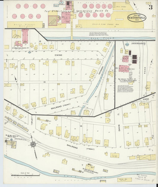 Sanborn Fire Insurance Map from New Straitsville, Perry County, Ohio (1913), Sheet #0003