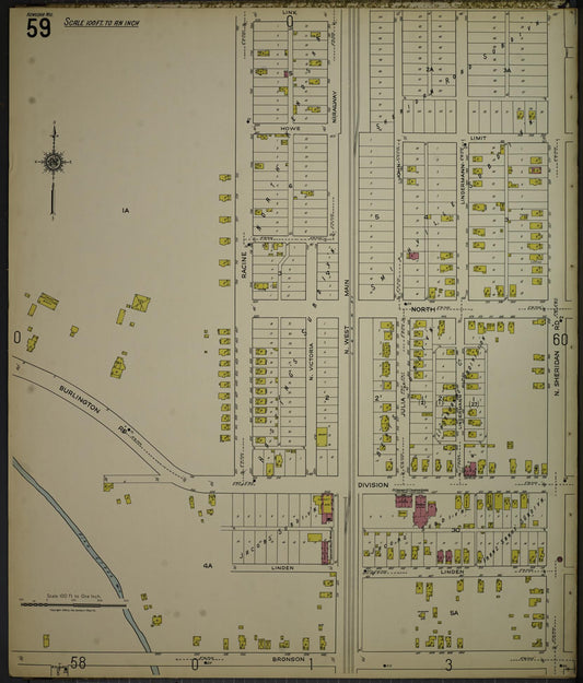 Sanborn Fire Insurance Map from Kenosha, Kenosha County, Wisconsin. (1918), Sheet 63