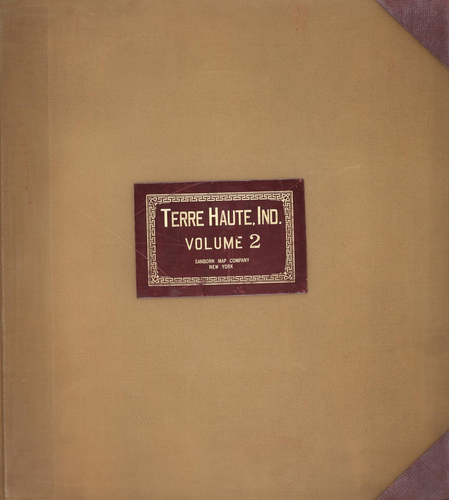 Sanborn Fire Insurance Map from Terre Haute, Vigo County, Indiana (1950), Sheet #0001 - Complete Map Set gallery image, historic Sanborn map, vintage wall art, Indiana Indiana