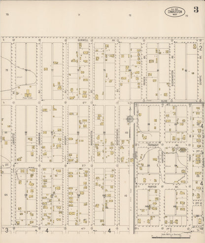 Sanborn Fire Insurance Map from Charleston, Kitsap County, Washington (1914), Sheet #0003 - Complete Map Set gallery image, historic Sanborn map, vintage wall art, Washington Washington
