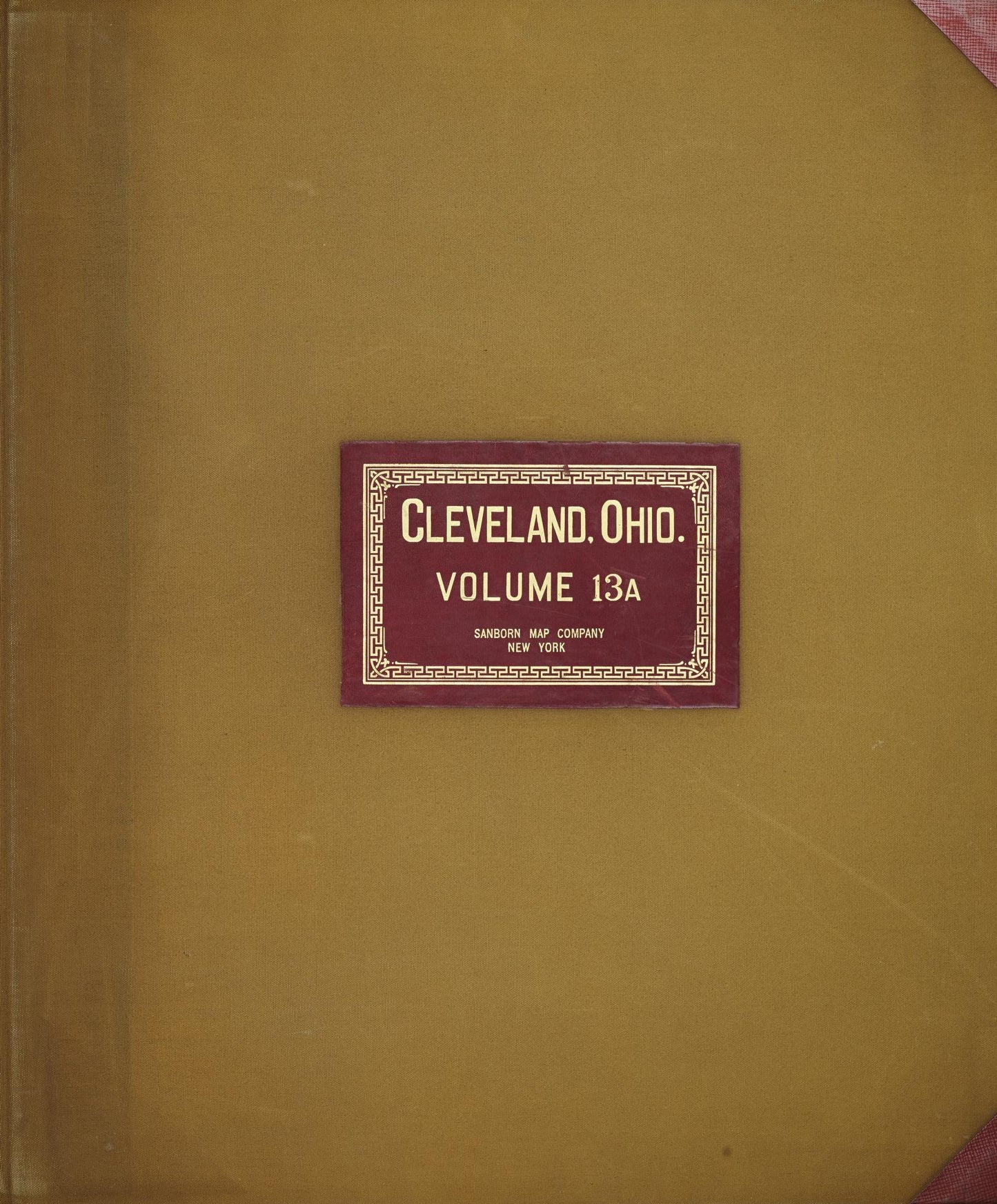 Sanborn Fire Insurance Map from Cleveland, Cuyahoga County, Ohio (1950), Sheet #0001 - Complete Map Set gallery image, historic Sanborn map, vintage wall art, Ohio Ohio