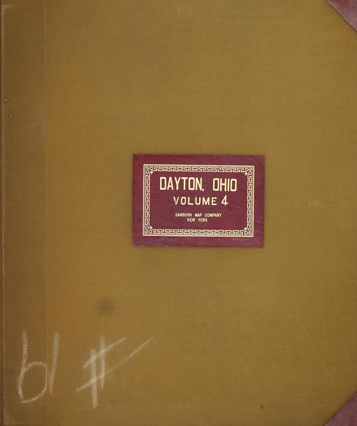 Sanborn Fire Insurance Map from Dayton, Montgomery County, Ohio (1950), Sheet #0001 - Complete Map Set gallery image, historic Sanborn map, vintage wall art, Ohio Ohio