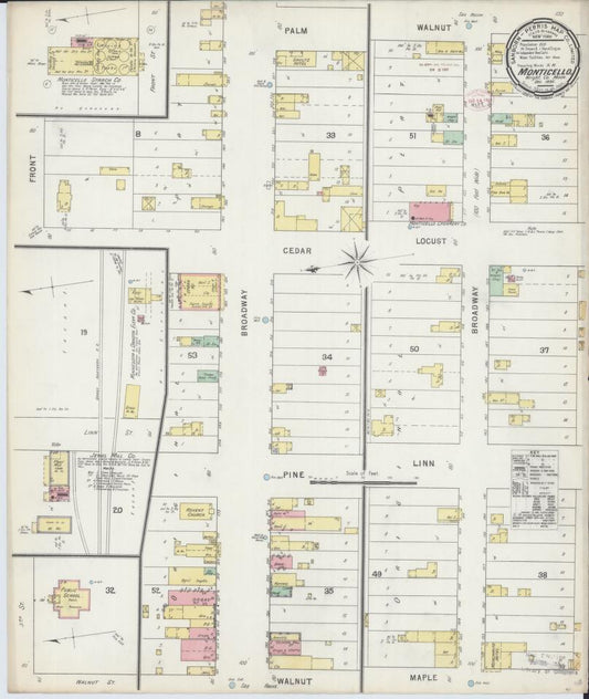 Sanborn Fire Insurance Map from Monticello, Wright County, Minnesota. (1895) – Map View