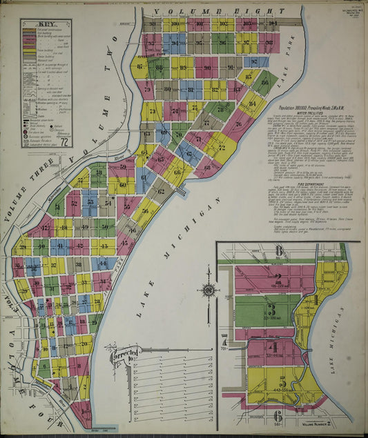 Milwaukee, Milwaukee County, Wisconsin (1910) – Sanborn Fire Insurance Map – Map View