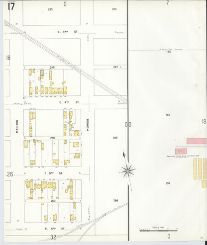 Sanborn Fire Insurance Map from Anaconda, Deer Lodge County, Montana (1903), Sheet #0017 - Complete Map Set gallery image, historic Sanborn map, vintage wall art, Montana Montana