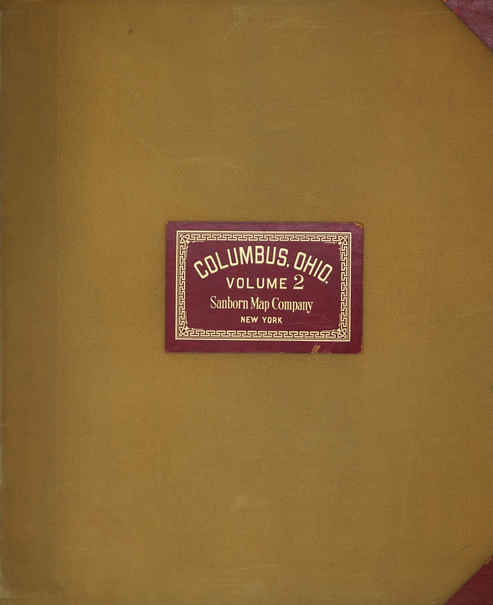 Sanborn Fire Insurance Map from Columbus, Franklin County, Ohio (1951), Sheet #0001 - Complete Map Set gallery image, historic Sanborn map, vintage wall art, Ohio Ohio