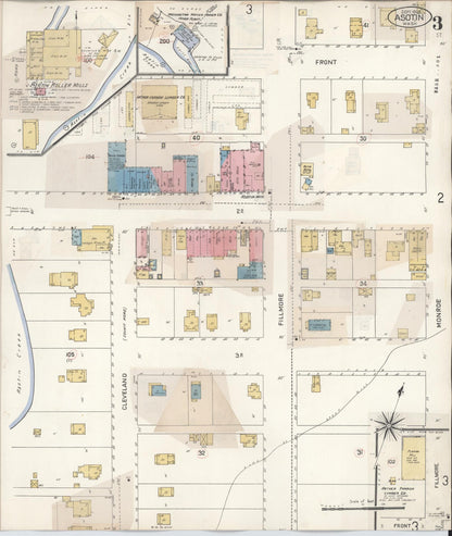 Sanborn Fire Insurance Map from Asotin, Asotin County, Washington (1930), Sheet #0003 - Complete Map Set gallery image, historic Sanborn map, vintage wall art, Washington Washington