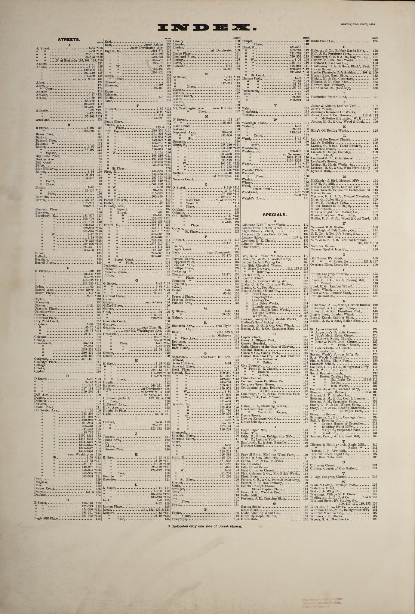 Sanborn Fire Insurance Map from Boston, Suffolk County, Massachusetts (1888), Sheet #0001 - Complete Map Set gallery image, historic Sanborn map, vintage wall art, Massachusetts Massachusetts