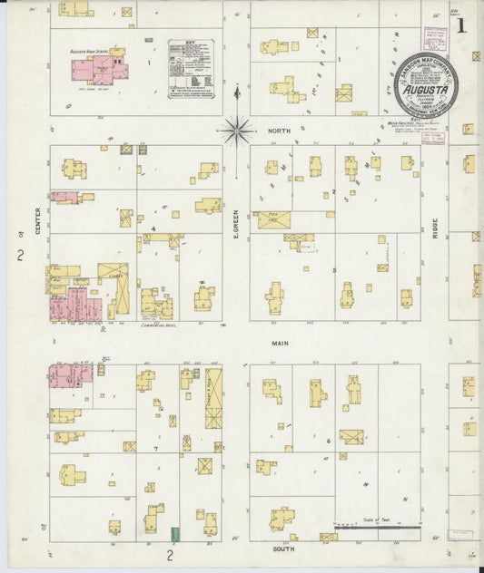 Sanborn Fire Insurance Map from Augusta, Hancock County, Illinois. (1906) – Map View