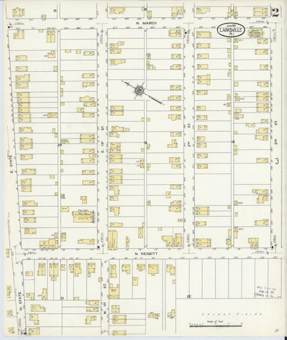 Sanborn Fire Insurance Map from Larksville, Luzerne County, Pennsylvania (1911), Sheet #0002 - Complete Map Set gallery image, historic Sanborn map, vintage wall art, Pennsylvania Pennsylvania