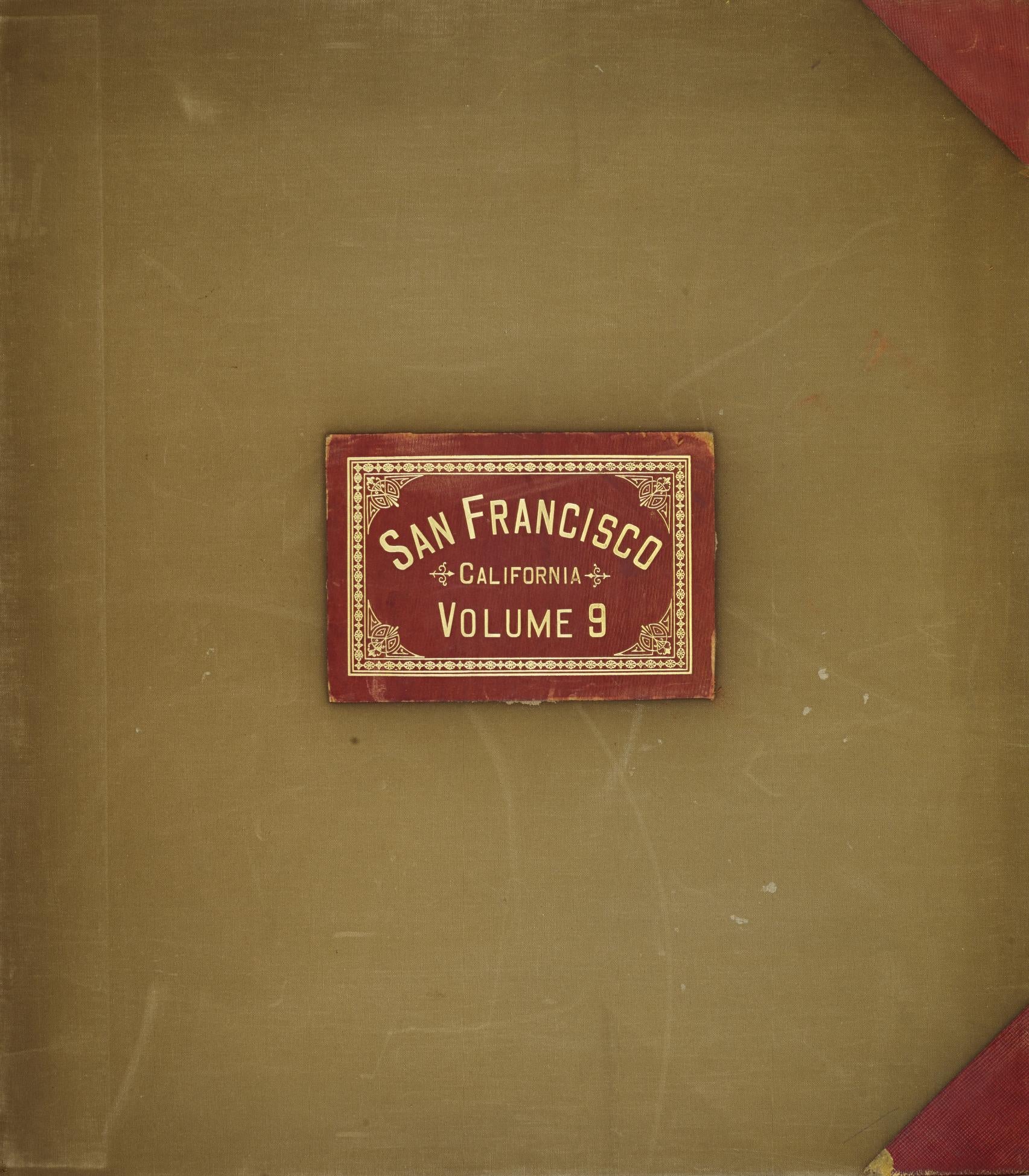 Sanborn Fire Insurance Map from San Francisco, San Francisco County, California (1950), Sheet #0001 - Complete Map Set gallery image, historic Sanborn map, vintage wall art, California California