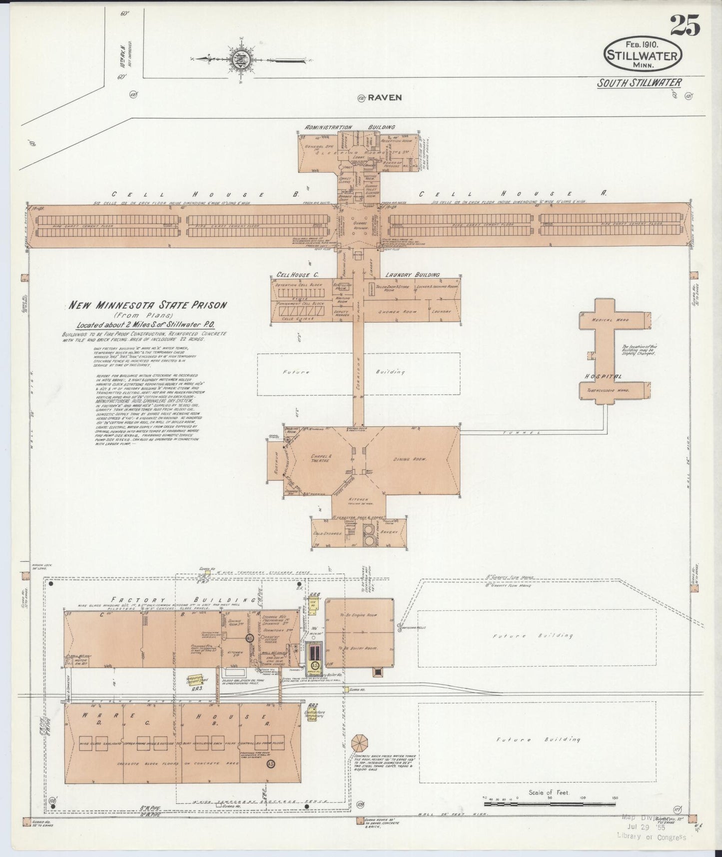 Sanborn Fire Insurance Map from Stillwater, Washington County, Minnesota (1910), Sheet #0025 - Complete Map Set gallery image, historic Sanborn map, vintage wall art, Minnesota Minnesota