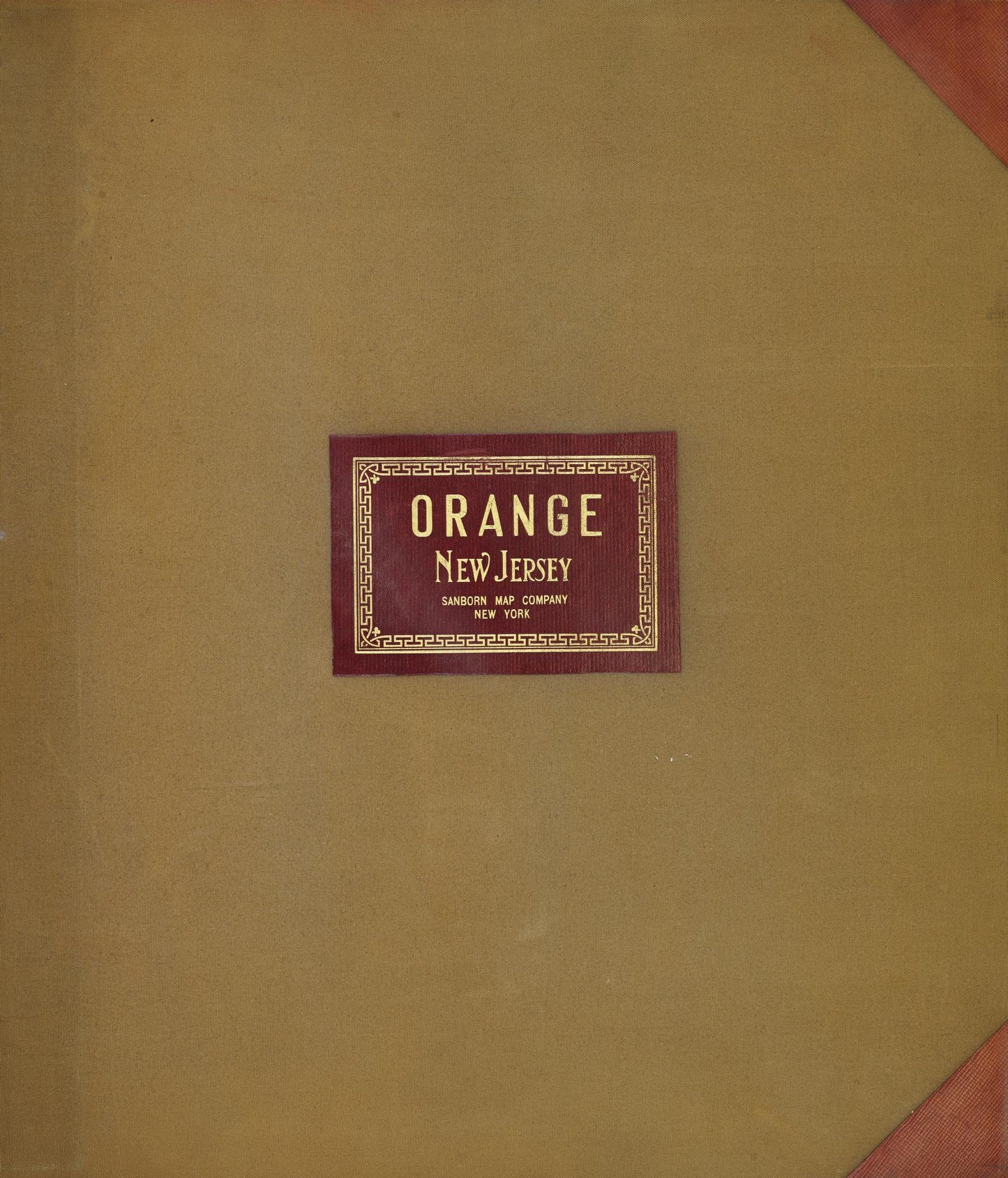 Sanborn Fire Insurance Map from Orange, Essex County, New Jersey. (1951) – Historic Sanborn Fire Insurance Map Print