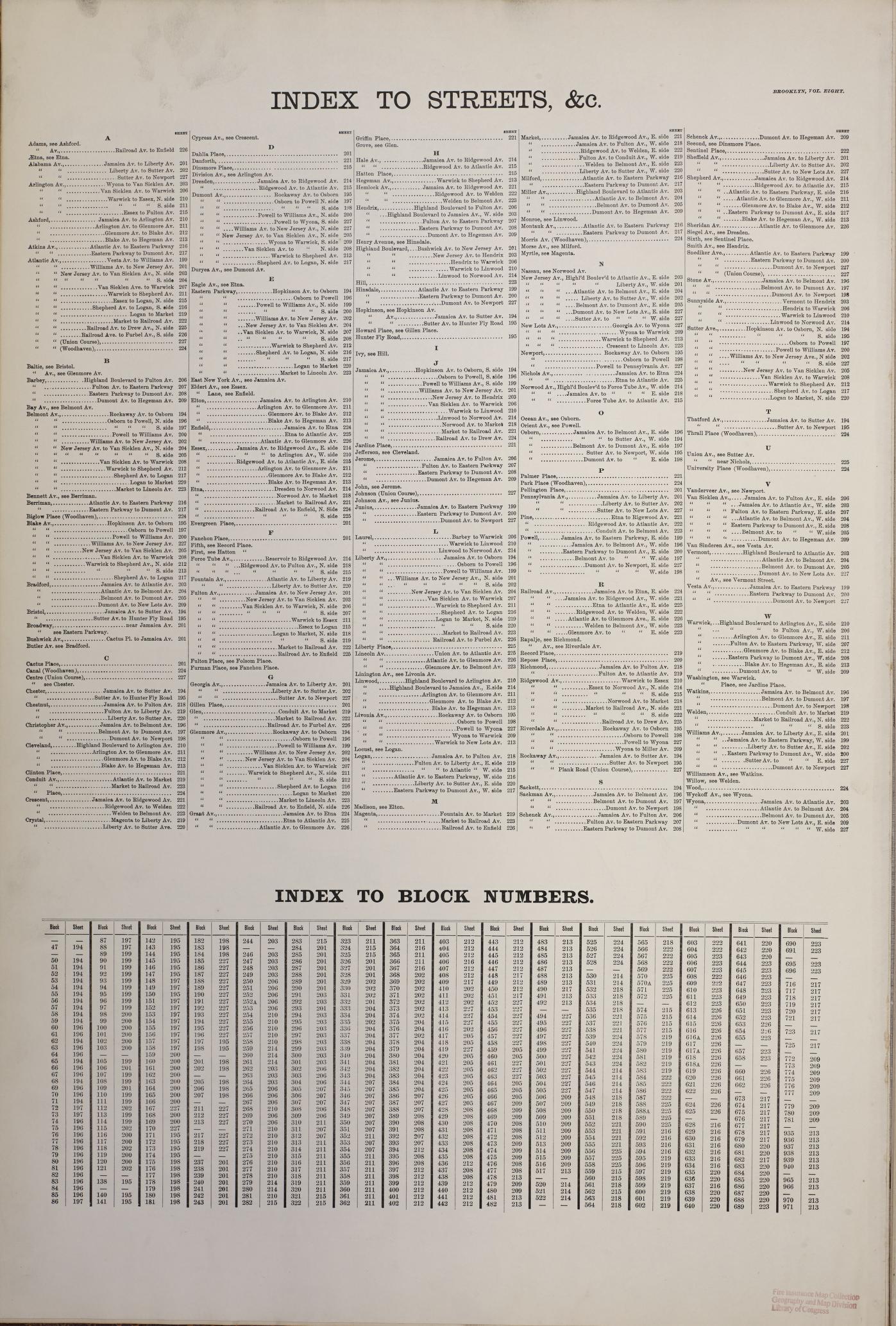 Sanborn Fire Insurance Map from Brooklyn, Kings County, New York. (1887) – Historic Sanborn Fire Insurance Map Print