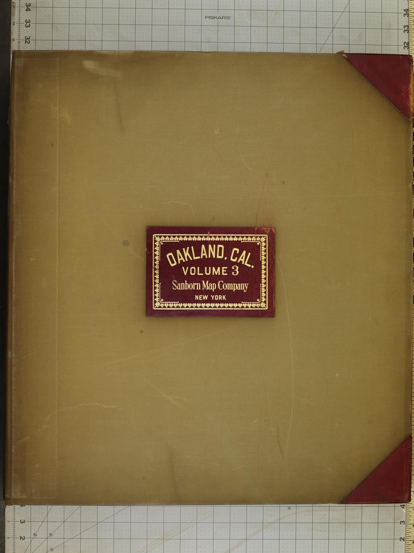 Sanborn Fire Insurance Map from Oakland, Alameda County, California (1951), Sheet #0001 - Complete Map Set gallery image, historic Sanborn map, vintage wall art, California California