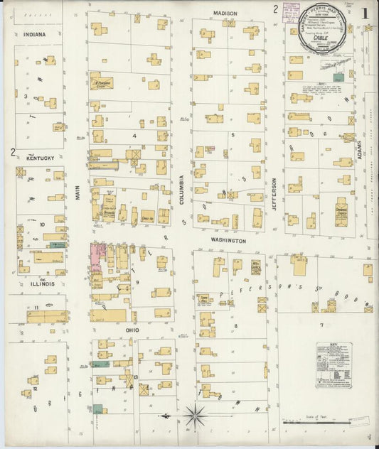 Sanborn Fire Insurance Map from Cable, Mercer County, Illinois. (1901) – Map View