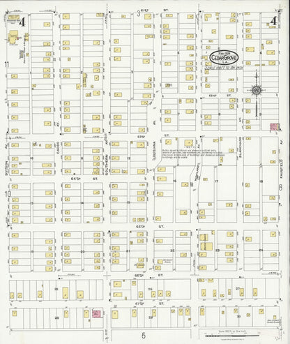 Sanborn Fire Insurance Map from Cedar Grove, Caddo Parish, Louisiana (1924), Sheet #0004 - Complete Map Set gallery image, historic Sanborn map, vintage wall art, Louisiana Louisiana