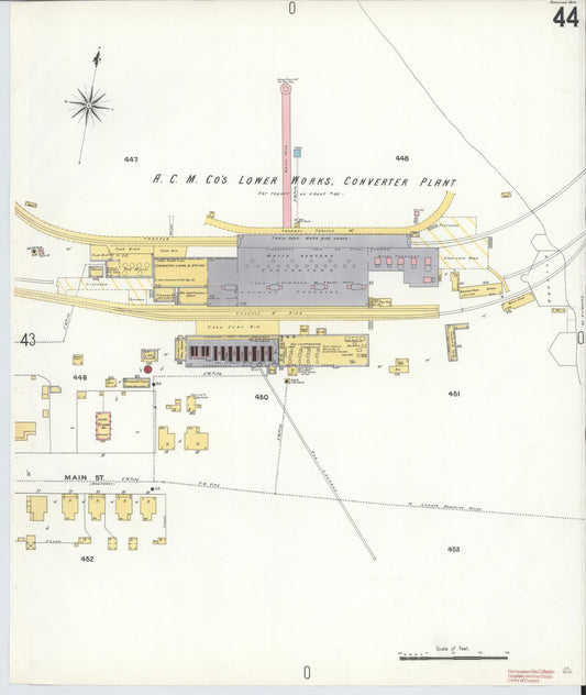 Sanborn Fire Insurance Map from Anaconda, Deer Lodge County, Montana (1903), Sheet #0043 - Historic Sanborn Fire Insurance Map Print, vintage old map wall art, antique decor, genealogy gift, Montana Montana map