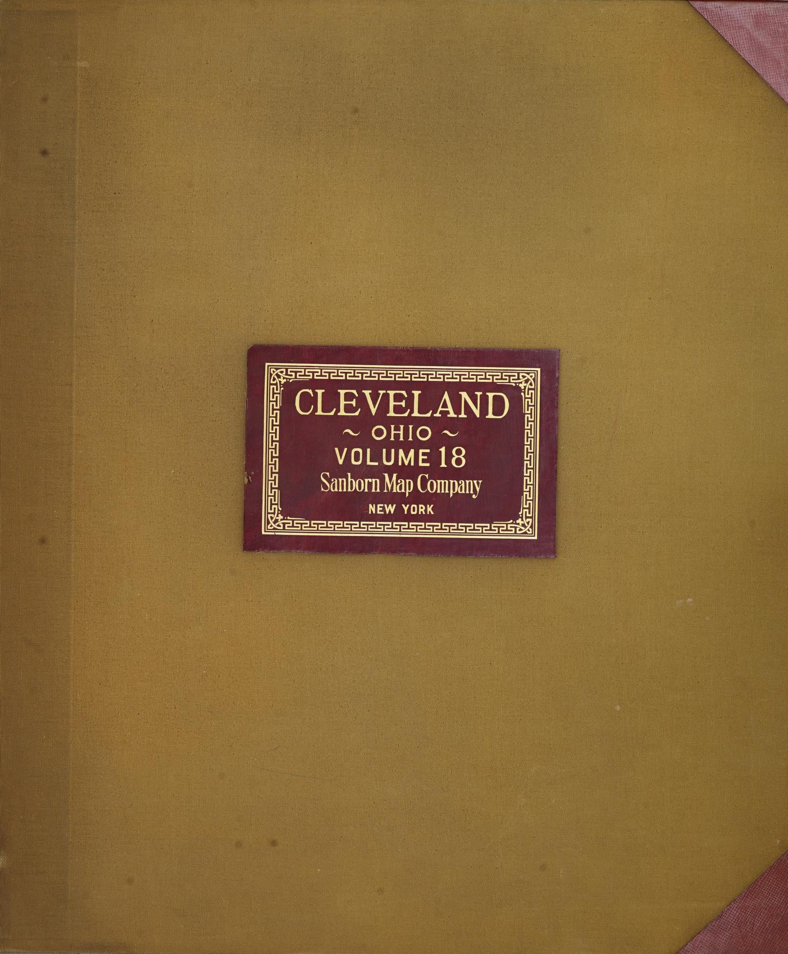 Sanborn Fire Insurance Map from Cleveland, Cuyahoga County, Ohio (1950), Sheet #0001 - Complete Map Set gallery image, historic Sanborn map, vintage wall art, Ohio Ohio