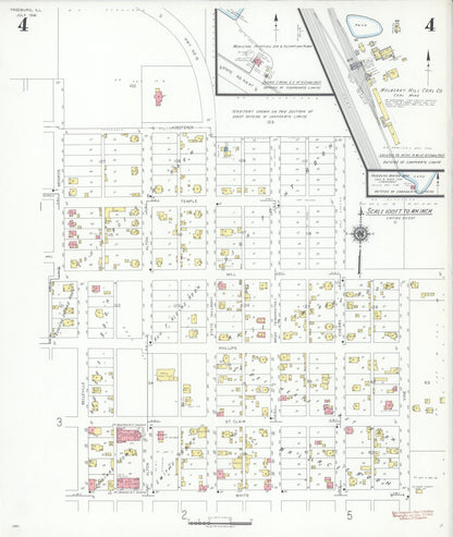 Sanborn Fire Insurance Map from Freeburg, Saint Clair County, Illinois (1941), Sheet #0004 - Complete Map Set gallery image, historic Sanborn map, vintage wall art, Illinois Illinois