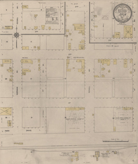 Sanborn Fire Insurance Map from Joplin, Liberty County, Montana. (1914) – Historic Sanborn Fire Insurance Map Print