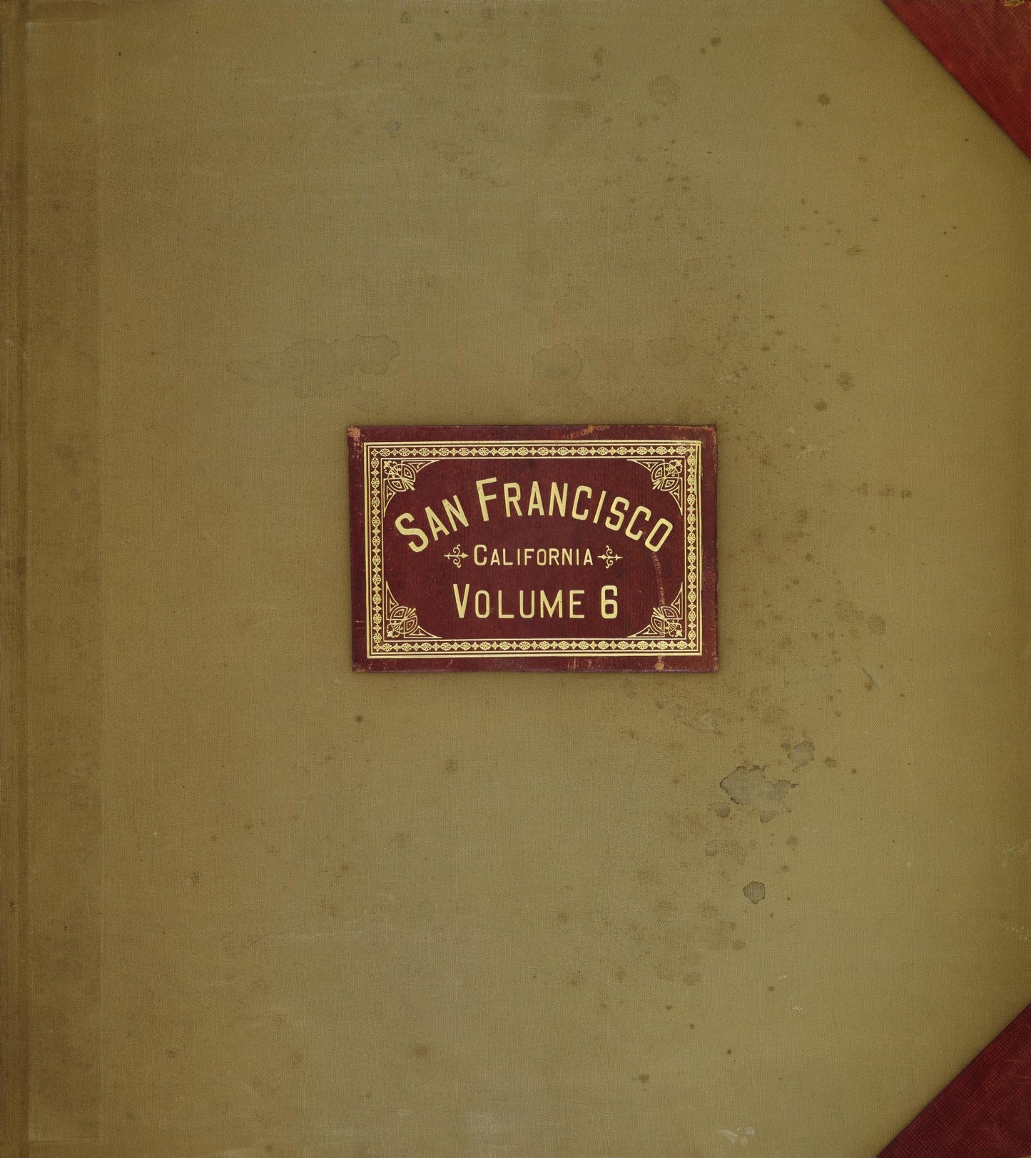 Sanborn Fire Insurance Map from San Francisco, San Francisco County, California (1950), Sheet #0001 - Complete Map Set gallery image, historic Sanborn map, vintage wall art, California California