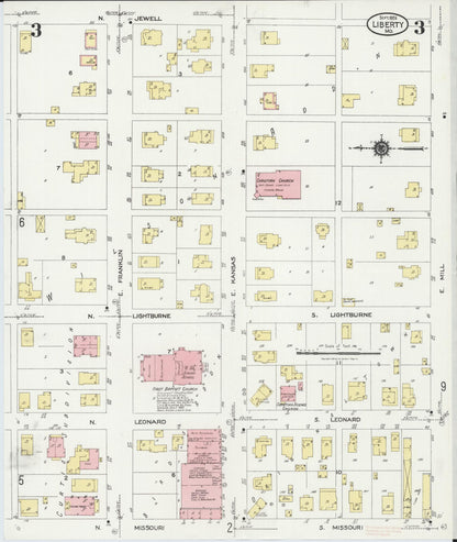 Sanborn Fire Insurance Map from Leadwood, Saint Francois County, Missouri (1927), Sheet #0003 - Historic Sanborn Fire Insurance Map Print, vintage old map wall art, antique decor, genealogy gift, Missouri Missouri map
