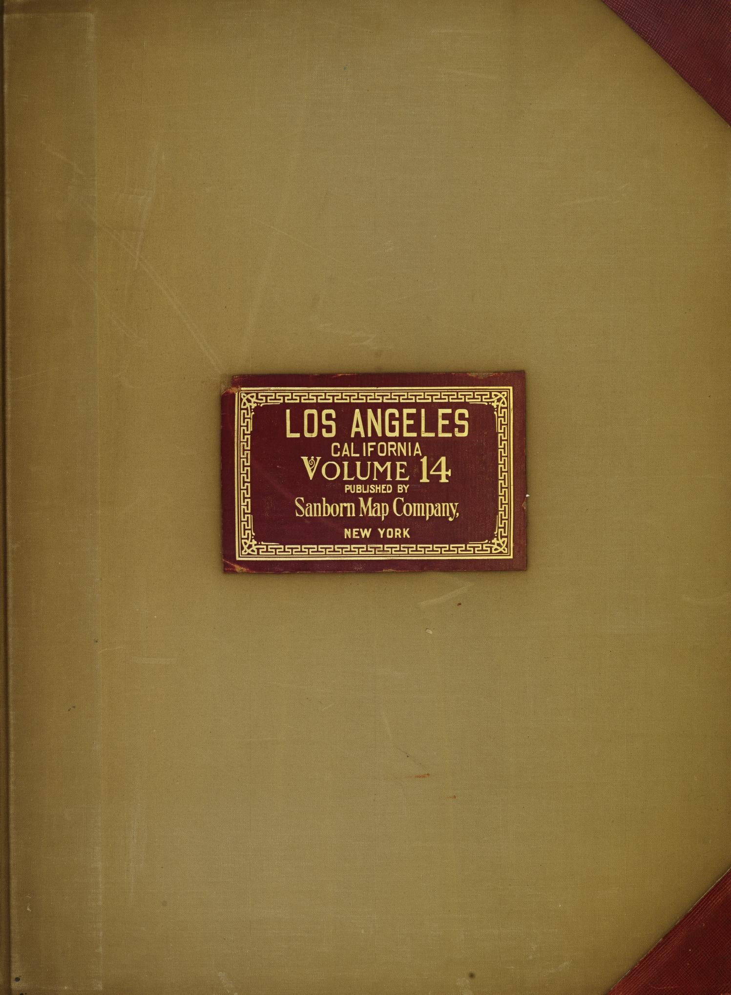 Sanborn Fire Insurance Map from Los Angeles, Los Angeles County, California (1949), Sheet #0001 - Historic Sanborn Fire Insurance Map Print, vintage old map wall art, antique decor, genealogy gift, California California map