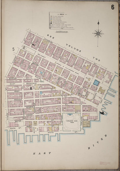 Sanborn Fire Insurance Map from New York; Special Atlases, New York, New York (1913), Sheet #0006 - Complete Map Set gallery image, historic Sanborn map, vintage wall art, New York New York