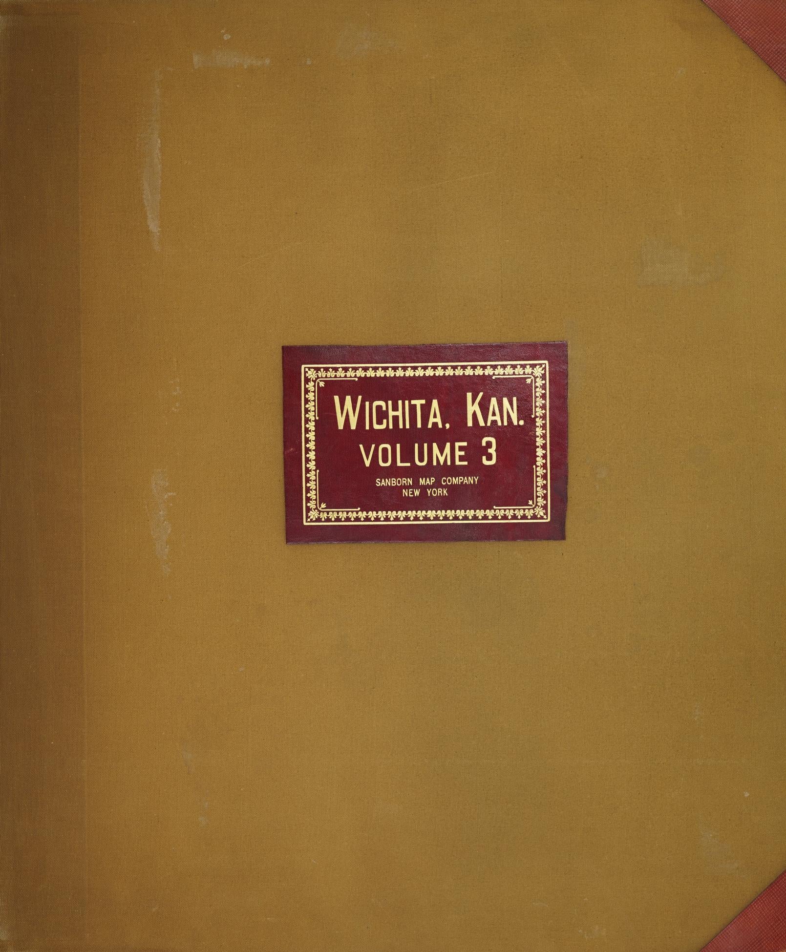 Sanborn Fire Insurance Map from Wichita, Sedgwick County, Kansas (1950), Sheet #0001 - Complete Map Set gallery image, historic Sanborn map, vintage wall art, Kansas Kansas