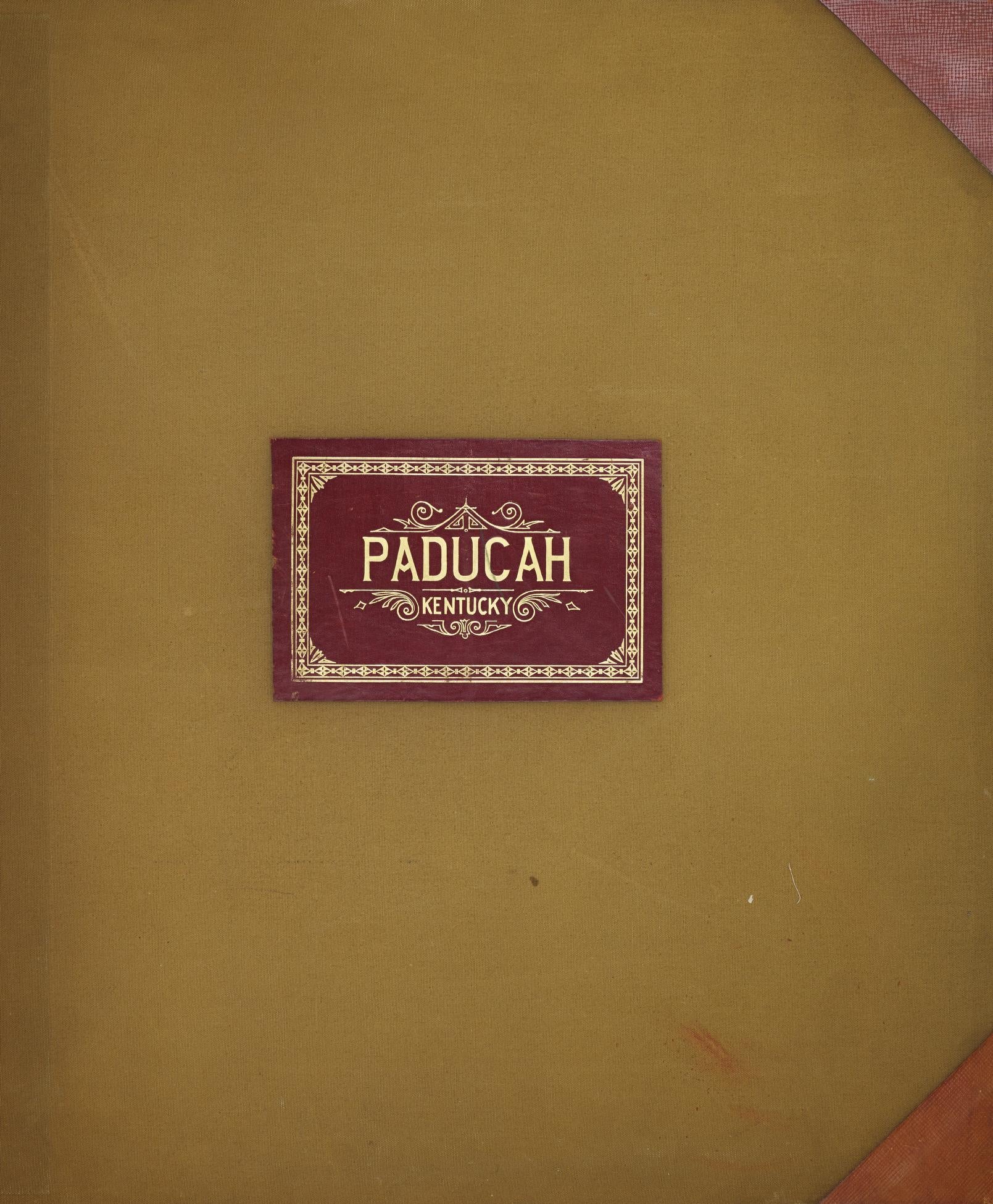 Sanborn Fire Insurance Map from Paducah, Mccraken County, Kentucky (1950), Sheet #0001 - Historic Sanborn Fire Insurance Map Print, vintage old map wall art, antique decor, genealogy gift, Kentucky Kentucky map