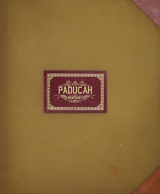 Sanborn Fire Insurance Map from Paducah, Mccraken County, Kentucky (1950), Sheet #0001 - Historic Sanborn Fire Insurance Map Print, vintage old map wall art, antique decor, genealogy gift, Kentucky Kentucky map