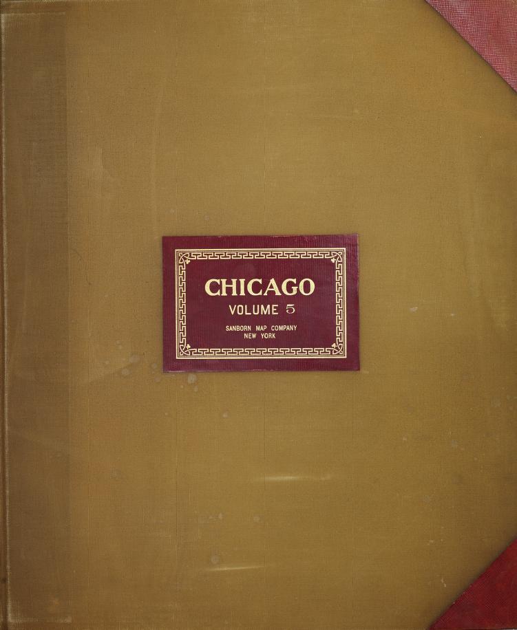 Sanborn Fire Insurance Map from Chicago, Cook County, Illinois. (1950) – Map View