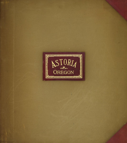 Sanborn Fire Insurance Map from Astoria, Clatsop County, Oregon (1948), Sheet #0001 - Historic Sanborn Fire Insurance Map Print, vintage old map wall art, antique decor, genealogy gift, Oregon Oregon map