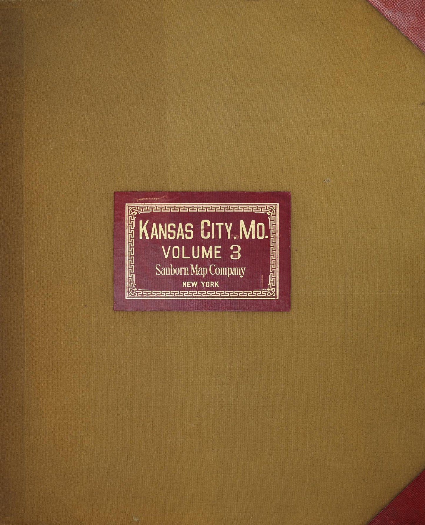 Sanborn Fire Insurance Map from Kansas City, Jackson, Clay, And Platte Counties, Missouri (1951), Sheet #0001 - Complete Map Set gallery image, historic Sanborn map, vintage wall art, Kansas Kansas