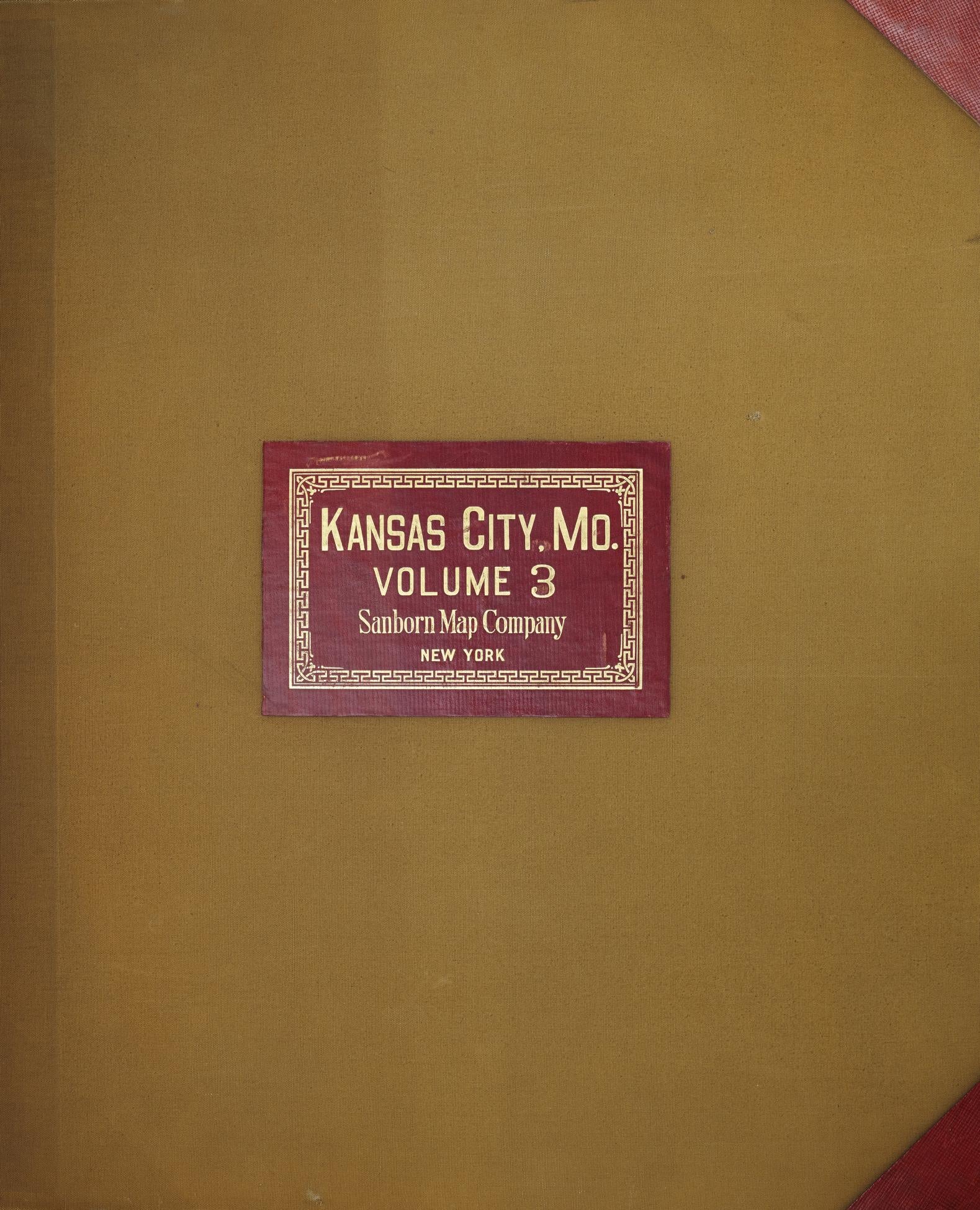 Sanborn Fire Insurance Map from Kansas City, Jackson, Clay, And Platte Counties, Missouri (1951), Sheet #0001 - Complete Map Set gallery image, historic Sanborn map, vintage wall art, Kansas Kansas