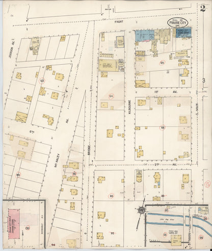 Sanborn Fire Insurance Map from Prairie City, Grant County, Oregon (1930), Sheet #0002 - Complete Map Set gallery image, historic Sanborn map, vintage wall art, Oregon Oregon