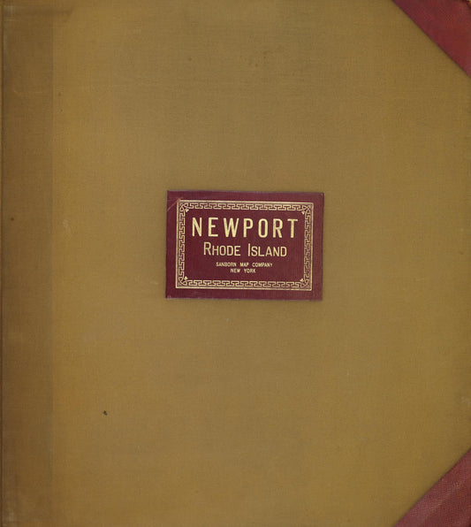 Sanborn Fire Insurance Map from Newport, Newport County, Rhode Island. (1950) – Historic Sanborn Fire Insurance Map Print