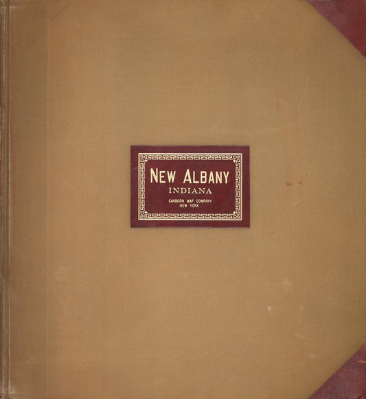 Sanborn Fire Insurance Map from New Albany, Floyd County, Indiana. (1949) – Historic Sanborn Fire Insurance Map Print