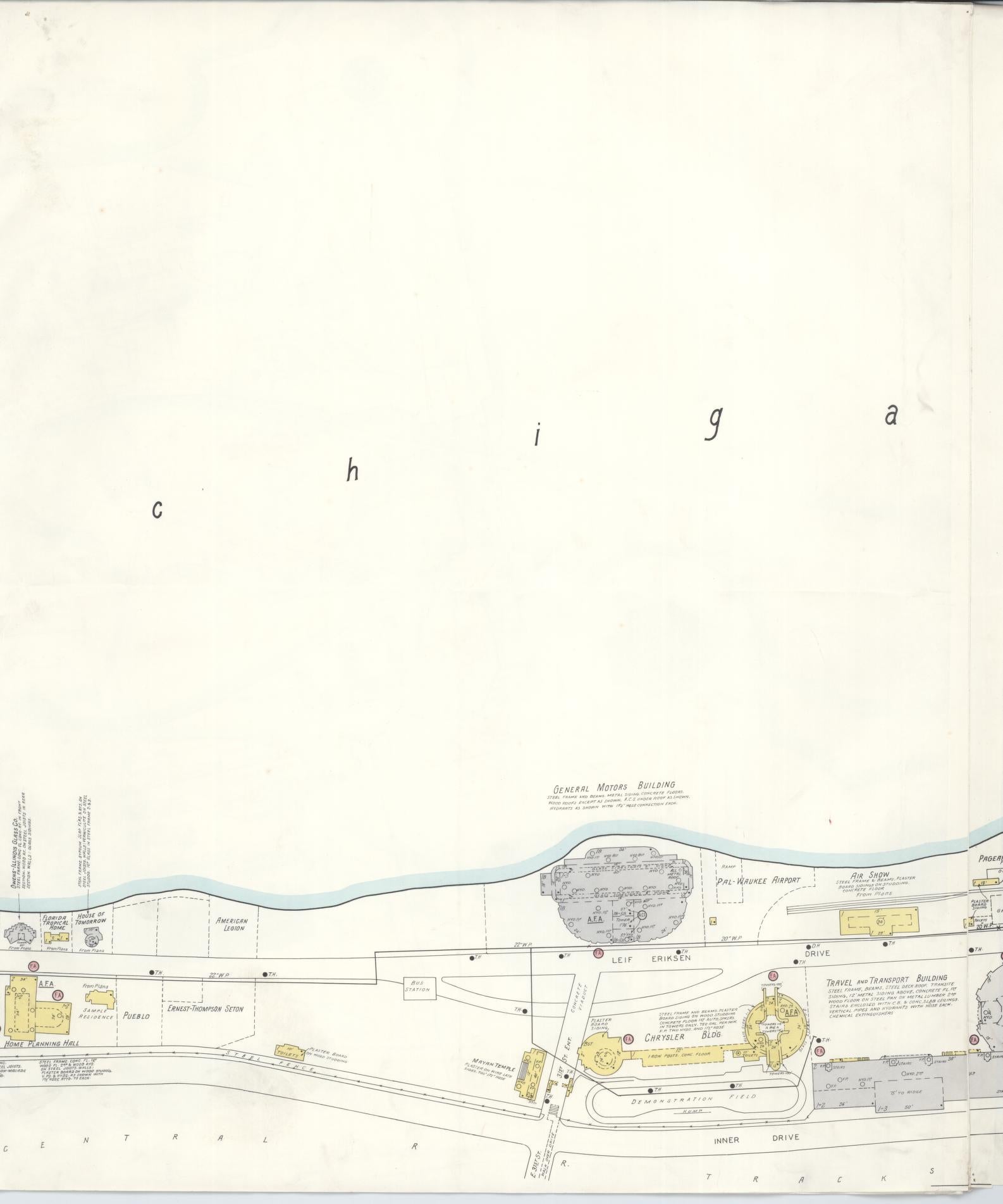 Sanborn Fire Insurance Map from Chicago, Cook County, Illinois. (Unknown), Sheet 4 – Historic Sanborn Fire Insurance Map Print