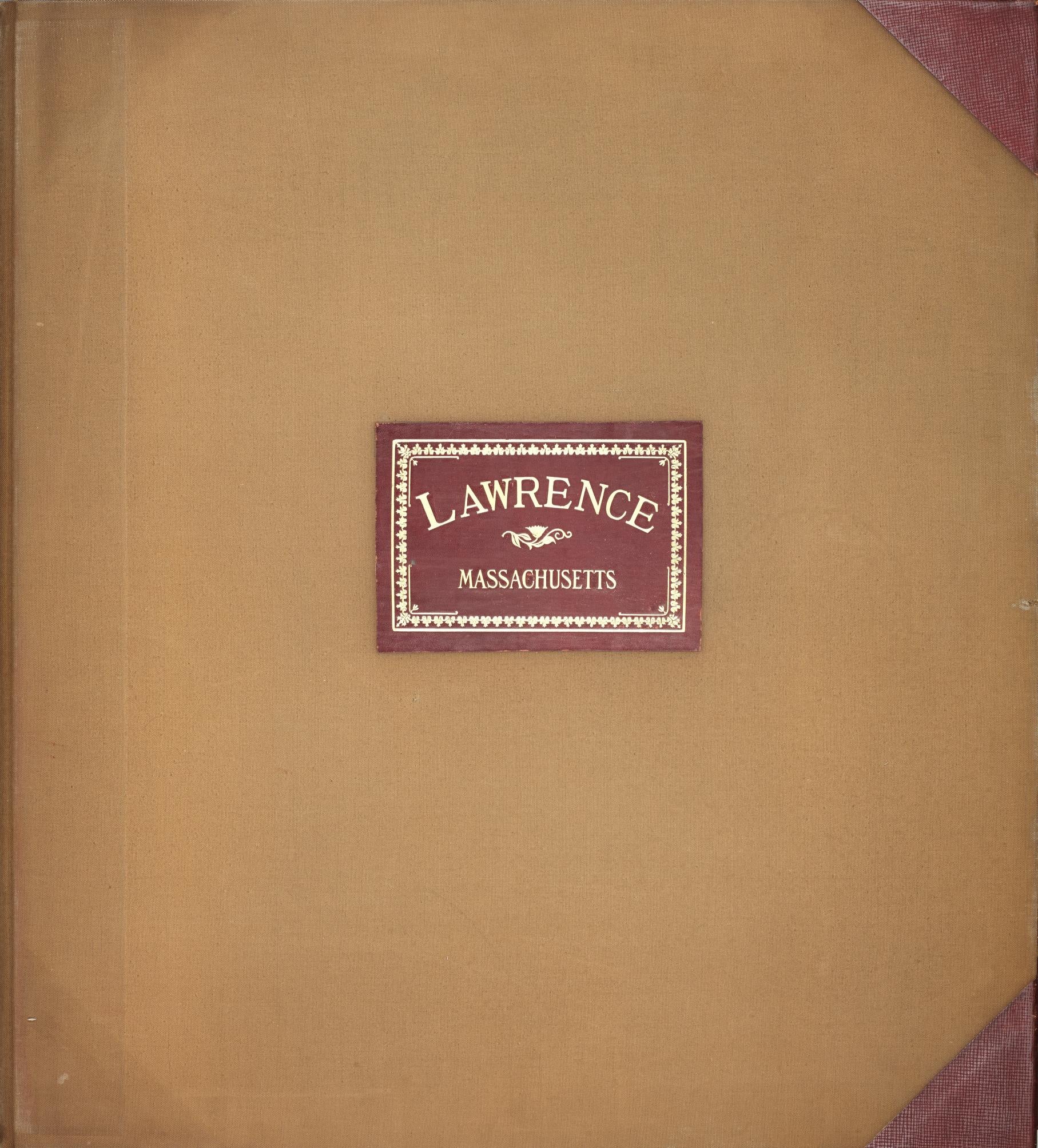 Sanborn Fire Insurance Map from Lawrence, Essex County, Massachusetts (1949), Sheet #0001 - Historic Sanborn Fire Insurance Map Print, vintage old map wall art, antique decor, genealogy gift, Massachusetts Massachusetts map