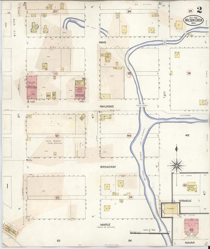 Sanborn Fire Insurance Map from Wilson Creek, Grant County, Washington (1930), Sheet #0002 - Complete Map Set gallery image, historic Sanborn map, vintage wall art, Washington Washington