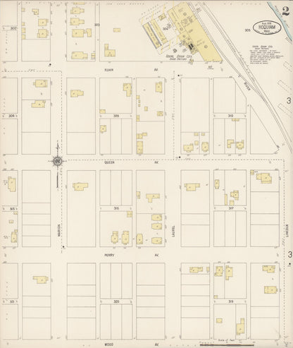 Sanborn Fire Insurance Map from Hoquiam, Grays Harbor County, Washington (1916), Sheet #0002 - Complete Map Set gallery image, historic Sanborn map, vintage wall art, Washington Washington