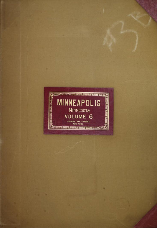 Sanborn Fire Insurance Map from Minneapolis, Hennepin County, Minnesota. (1949) – Map View