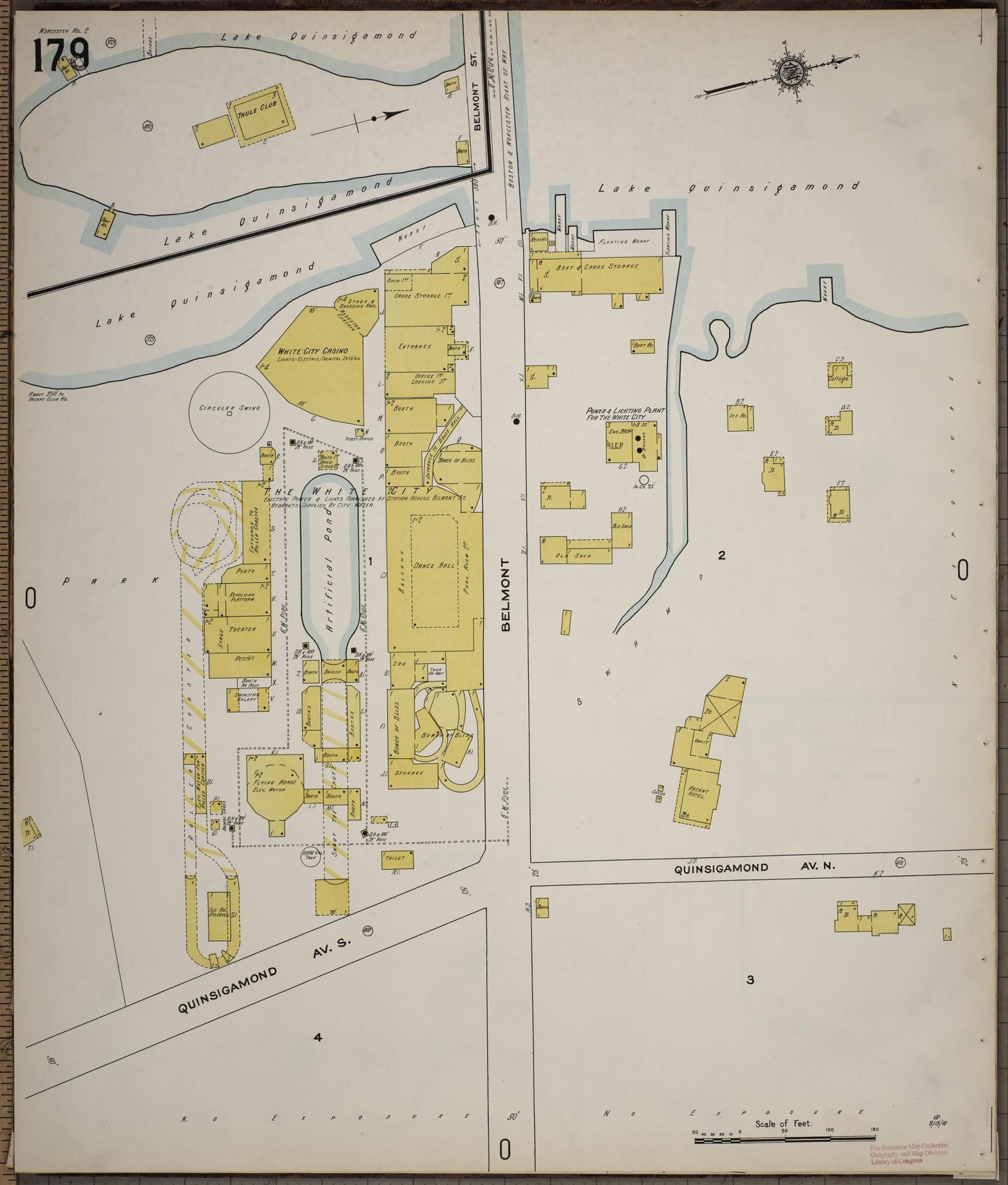Sanborn Fire Insurance Map from Worcester, Worcester County, Massachusetts (1910), Sheet #0179 - Complete Map Set gallery image, historic Sanborn map, vintage wall art, Massachusetts Massachusetts